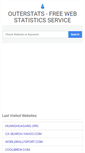 Mobile Screenshot of outerstats.com